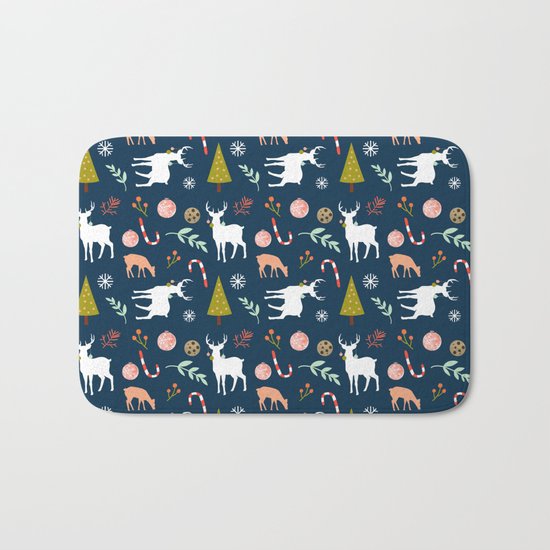Christmas Spirit #society6 #decor #buyart Bath Mat