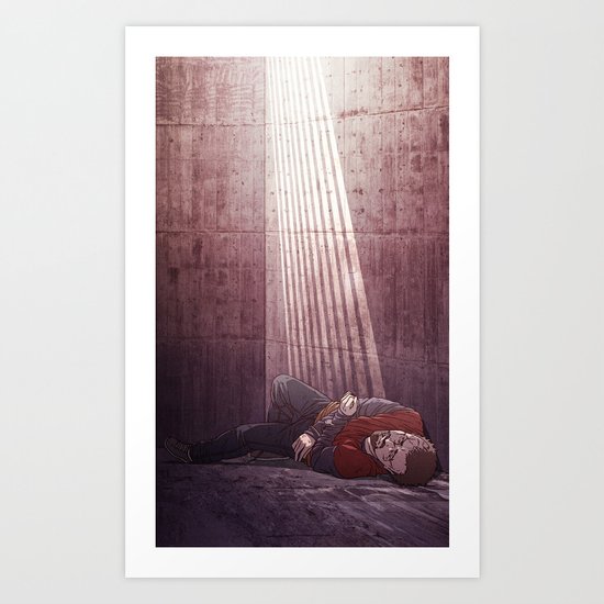 Ten of Swords (Jesse Pinkman - Breaking Bad) Art Print