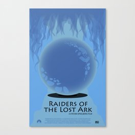 Raiders of the Lost Ark Movie Poster Canvas Print