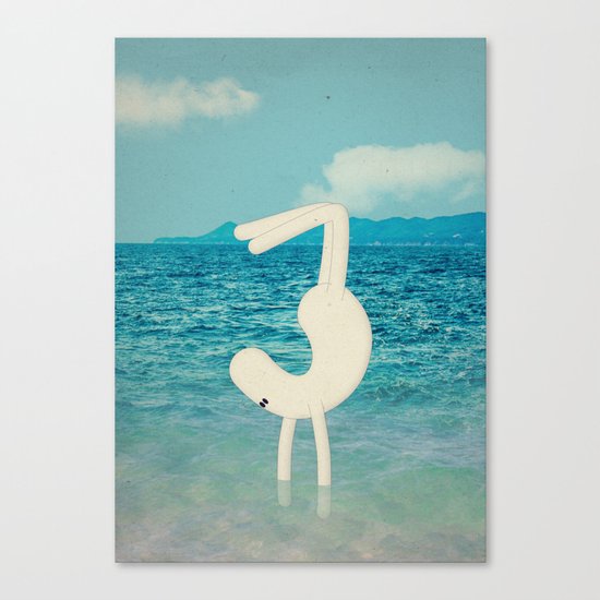 a c r o b a t a p u g l i e s e Canvas Print