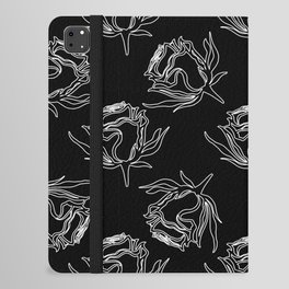 Vintage pattern of roses. Seamless pattern.  iPad Folio Case