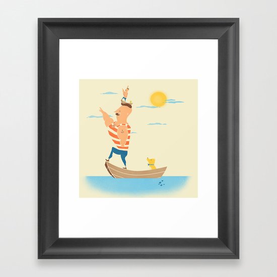 Forever Forward Framed Art Print