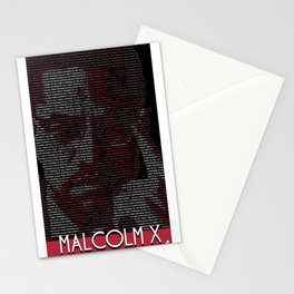 Malcolm x Stationery Cards
