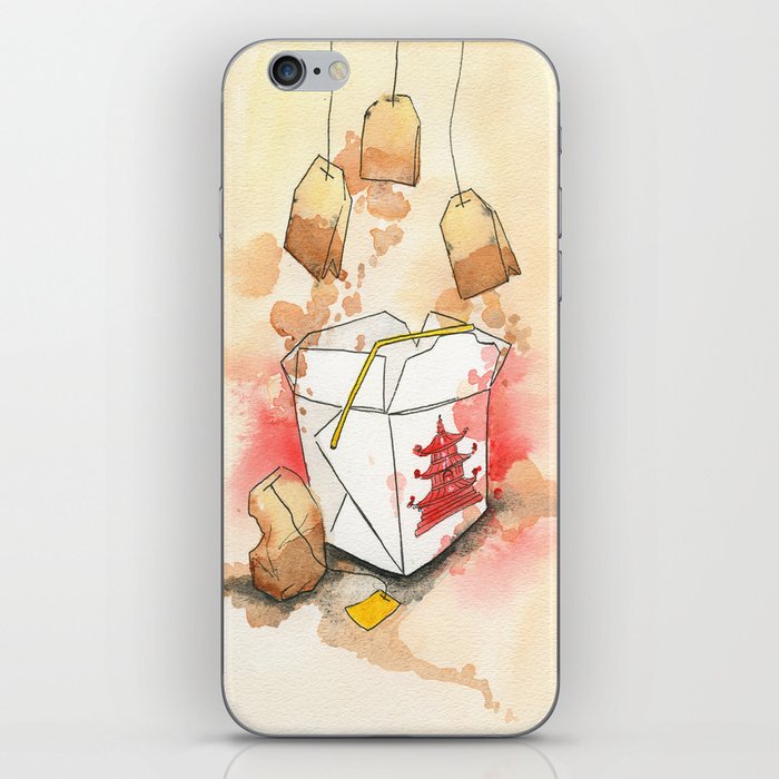 Tea Bags and Take out iPhone Skin
