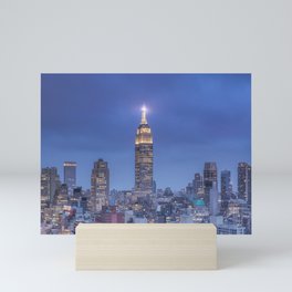 The Empire State Building in NYC Mini Art Print