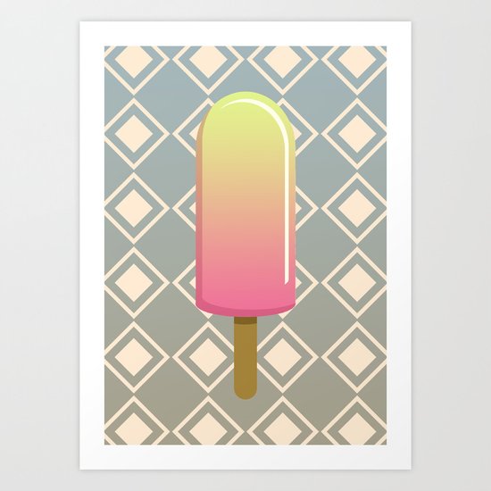 Tropsicle Art Print