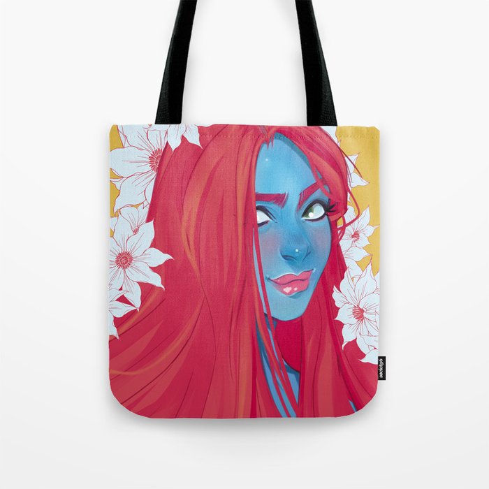 Flower Girl Tote Bag