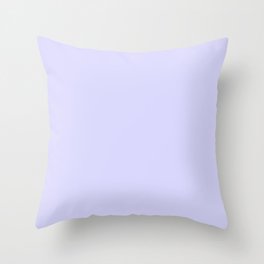 Simply Periwinkle Purple Throw Pillow