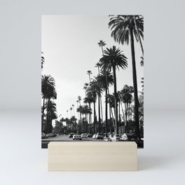 Los Angeles Black and White Mini Art Print