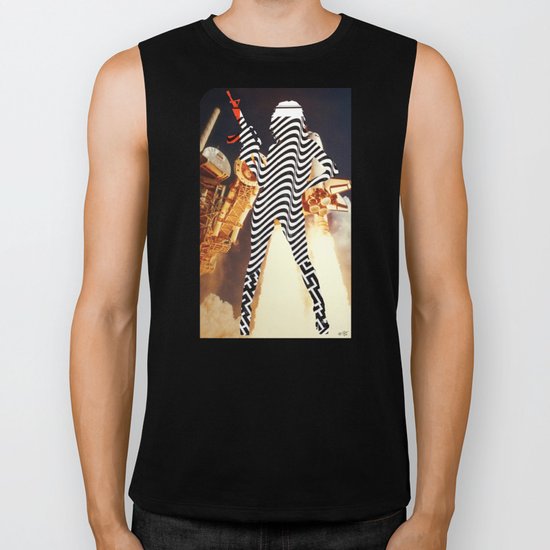 PowerWoman - Streifenhörnchen - Light my fire Biker Tank