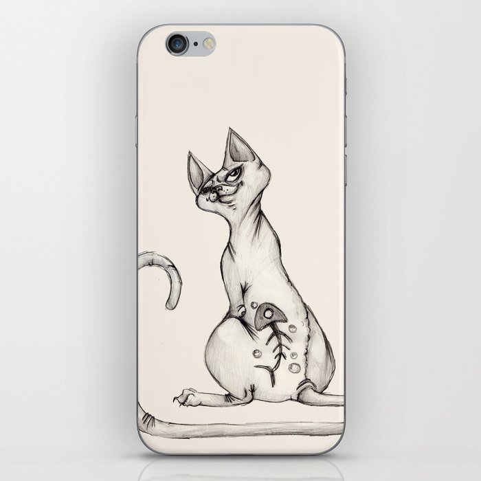 Cats with Tats v.1 iPhone Skin