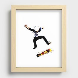 Skater Recessed Framed Print