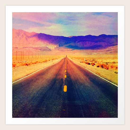 Take A Walk. Art Print