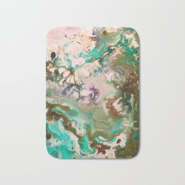 Abstract Acrylic Painting  Flood Bath Mat | Painting, Abstract 
