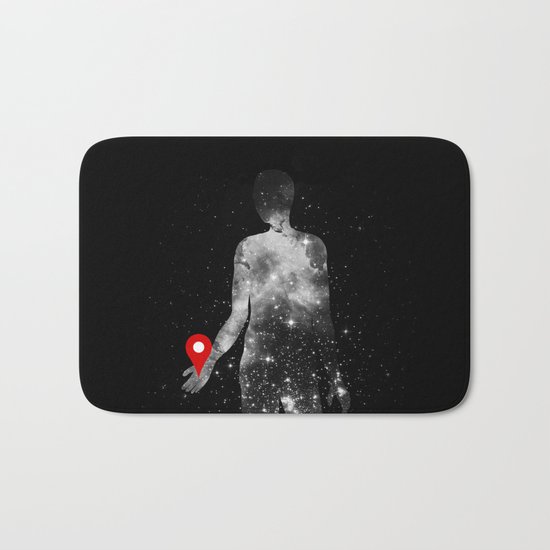 Where Are We Now Bath Mat