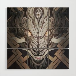 The Wolf 02 Wood Wall Art