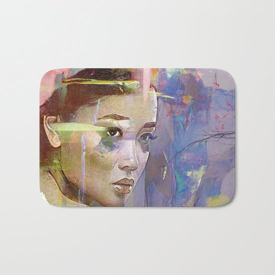 Izanami goddess Japanese Bath Mat