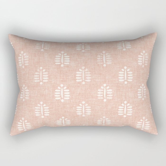 Blush best sale rectangle pillow