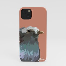 Teen Pigeon - look at the fringe! iPhone Case