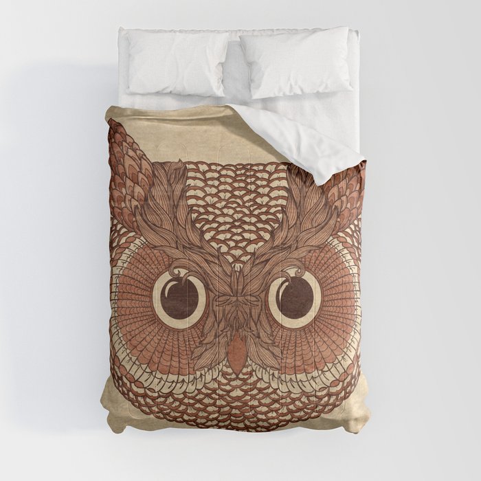 Owlustrations 2 Comforter
