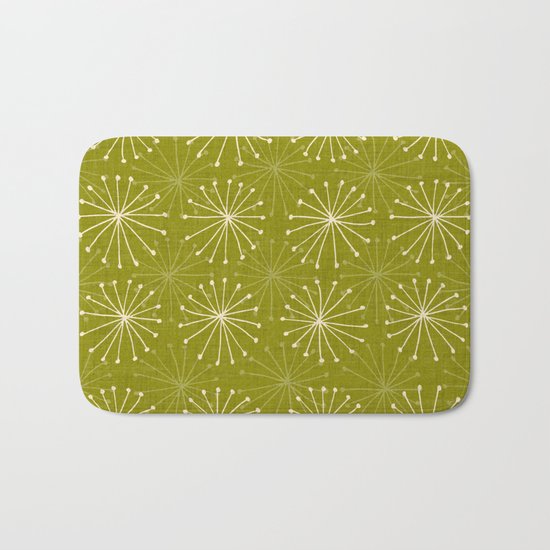 seedheads green Bath Mat