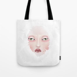 Doll portrait Winter Tote Bag