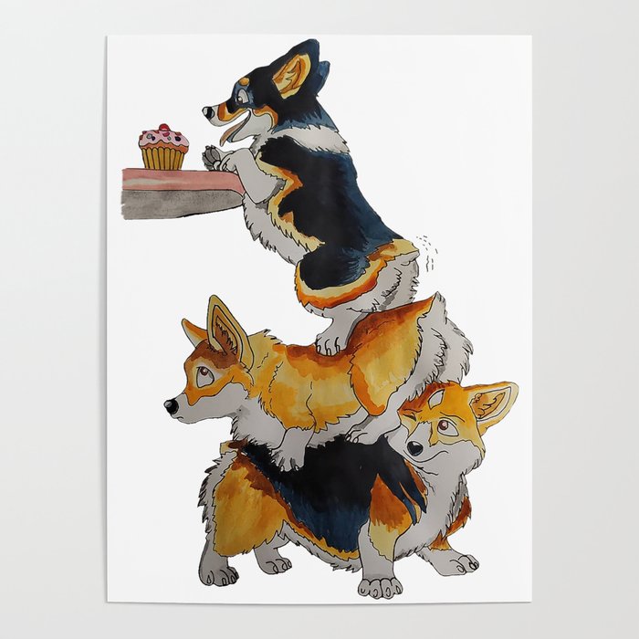 Cupcake corgi deals