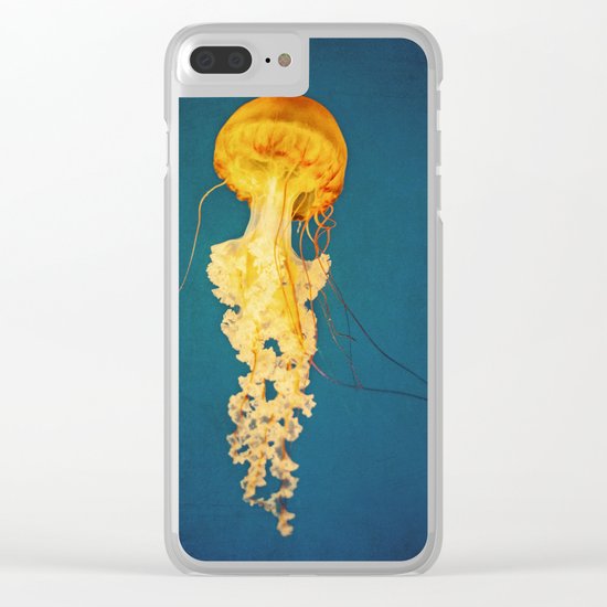 Jellyfish Clear iPhone Case