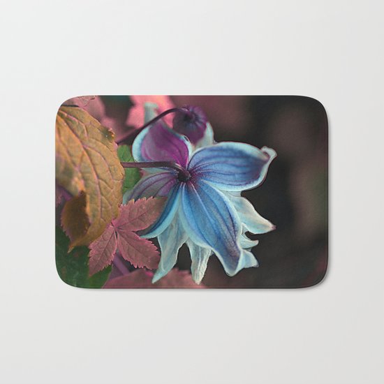 Purple Clematis Bath Mat