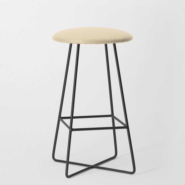 Dutch White Solid Color Bar Stool