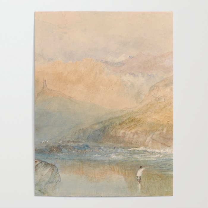 On the Mosell J. M. W. Turner Poster