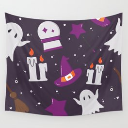 Scary Halloween Background Wall Tapestry