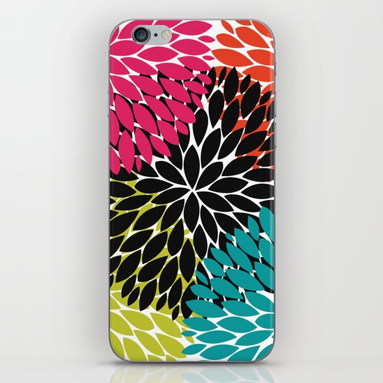 Big Tropical Flowers iPhone & iPod Skin
