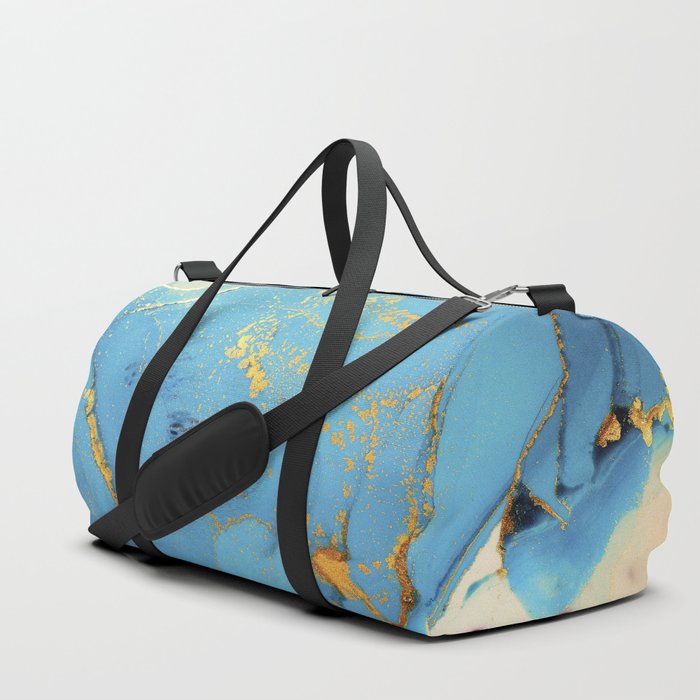 Modern and elegant marble texture patterns Duffle Bag