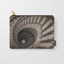 Old brown staircase Carry-All Pouch