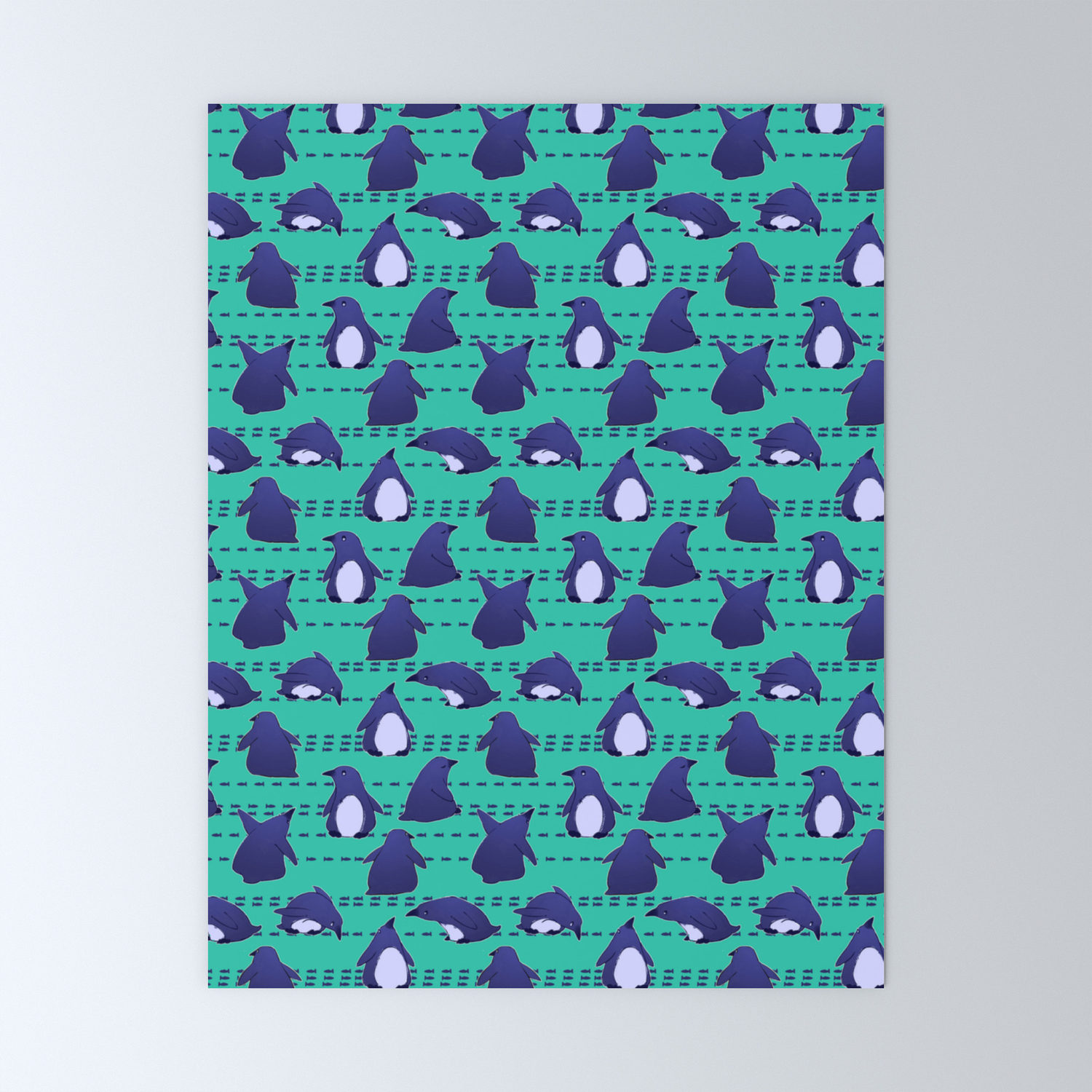 Fairly Fairy Penguins Mini Art Print By Ameliainkheart
