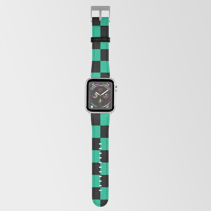 Black and white best sale checkered apple watch band