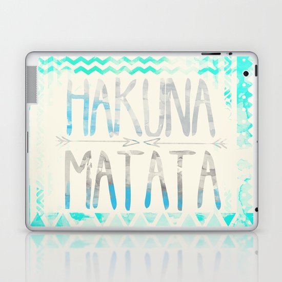 Hakuna Matata Laptop & iPad Skin