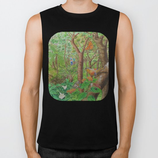 A Day of Forest (1). (walk into the forest) Biker Tank