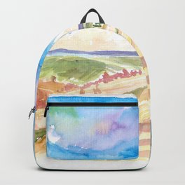 Rustic Tuscany Roads to Wineries and Country Manors Backpack