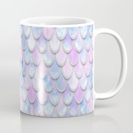 Pastel Glitter Mermaid Scales Mug
