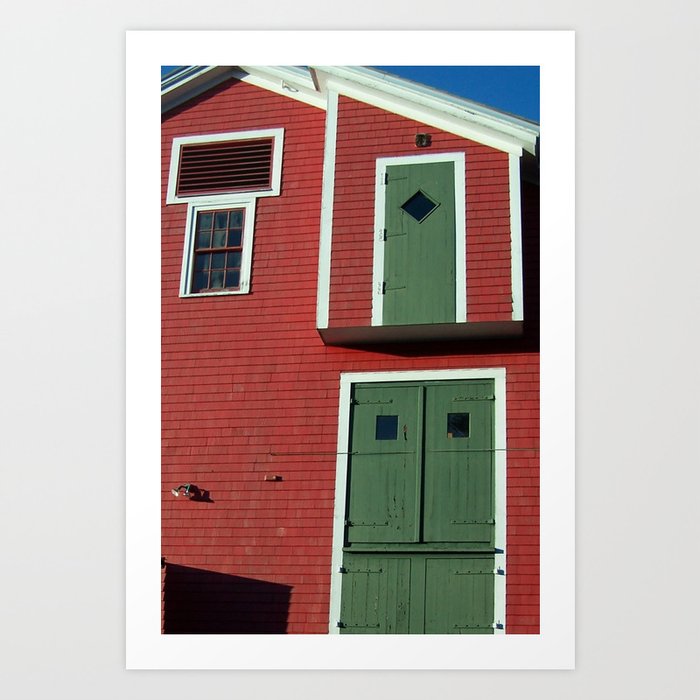Barn Door Study 15 Art Print By Cottreaugallery Society6