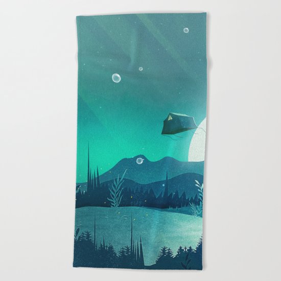 Beneath Barafundle Beach Towel