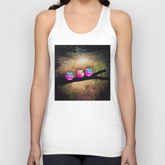 owl-1 Unisex Tank Top