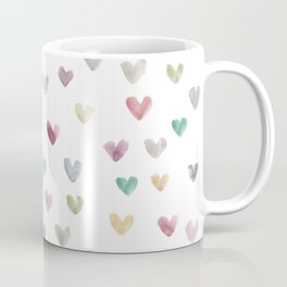 Caseys little pastel hearts Mug