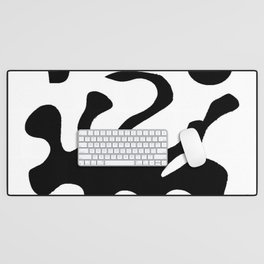 Abstraction in the style of Matisse 21- black and white Desk Mat