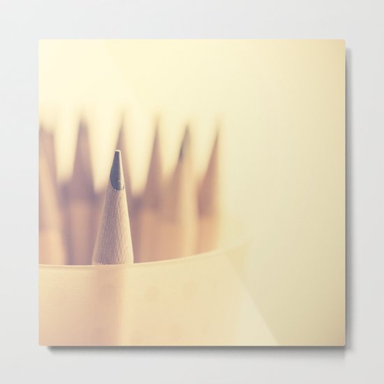 Sharp Metal Print