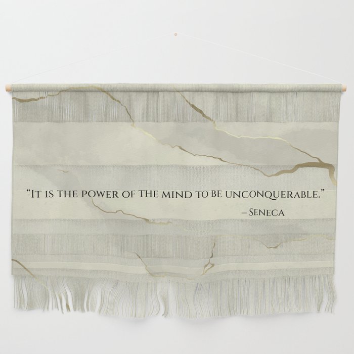 Unconquerable mind! Wall Hanging