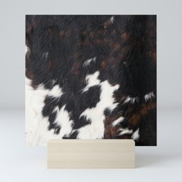 Cowhide Print (smooth print) Mini Art Print