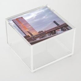 Manhattan Bridge at Sunset | Travel Photography in NYC Acrylic Box